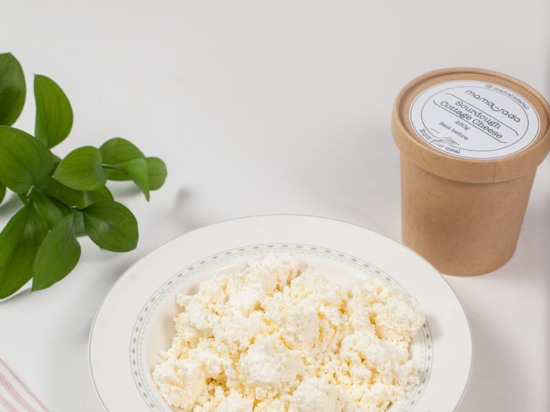 Fresh creamy cottage cheese made in Bali by MamaRada